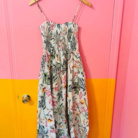 H&M Smocked-bodice Dress - M - Picture 3 of 8